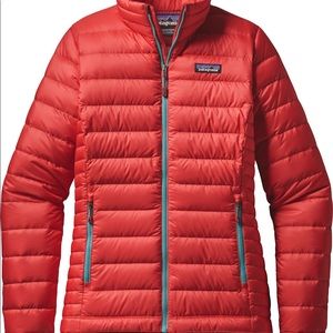 Patagonia red puff jacket size XL